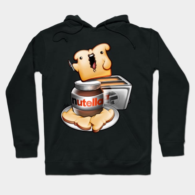 toasty Nutella Hoodie TeePublic